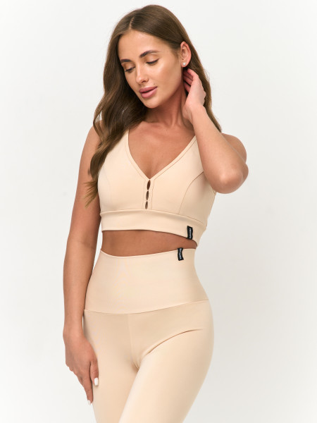  Classic Cropped Total Beige 