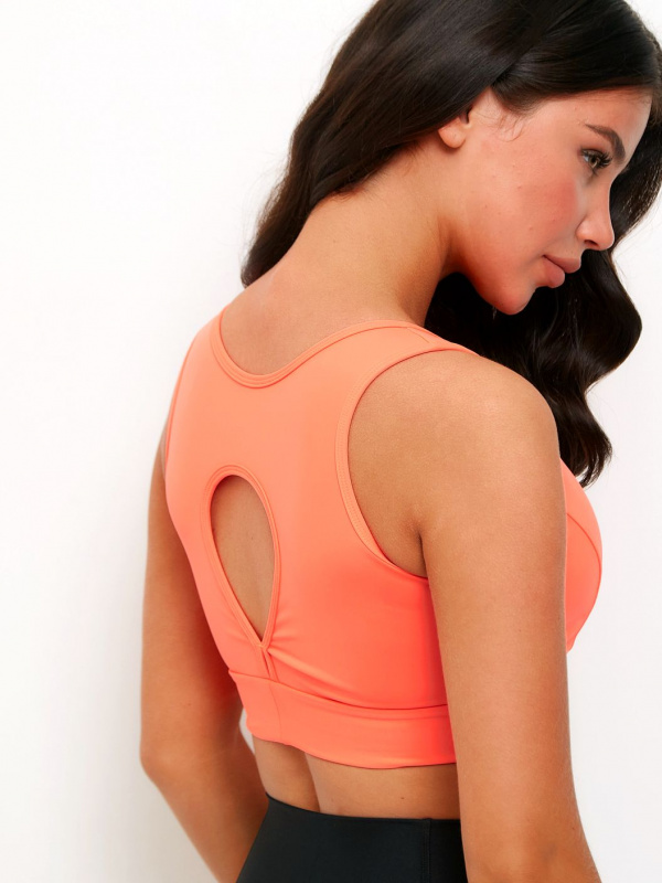  Classic Cropped Total Orange Fluo
